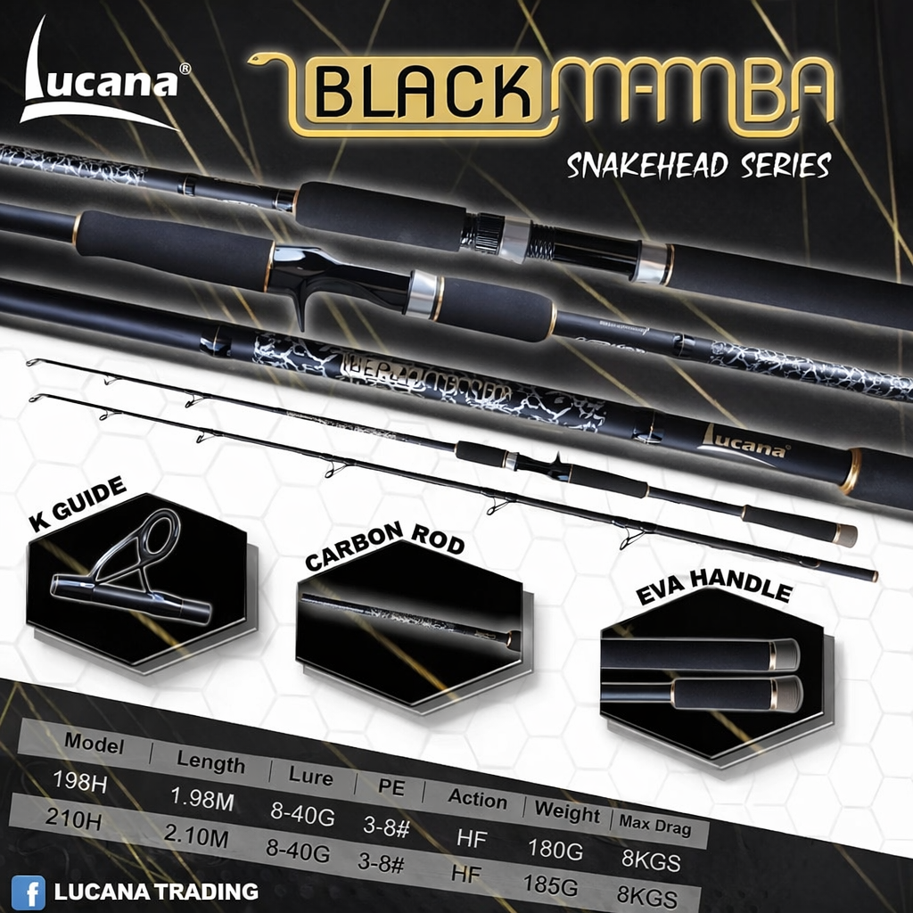 Black Mamba Fishing Rods