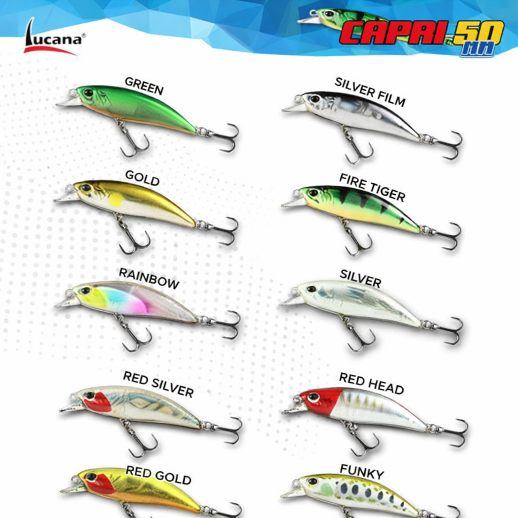 Capri 50 Sinking Minnow Hard Lure