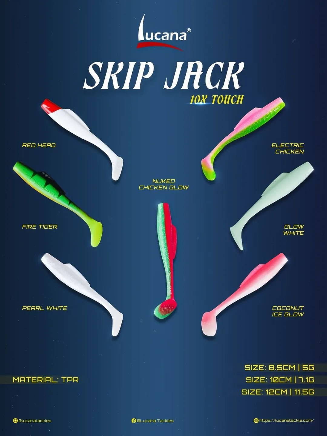 SKIP JACK TRP 10cm