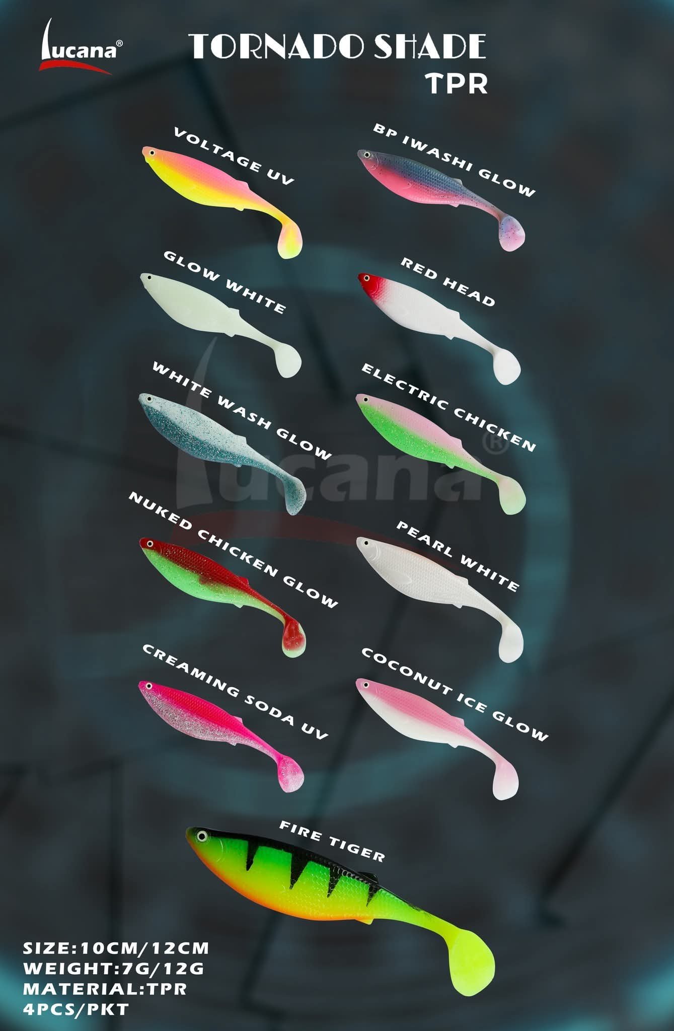 TORNADO SHAD TRP 100mm