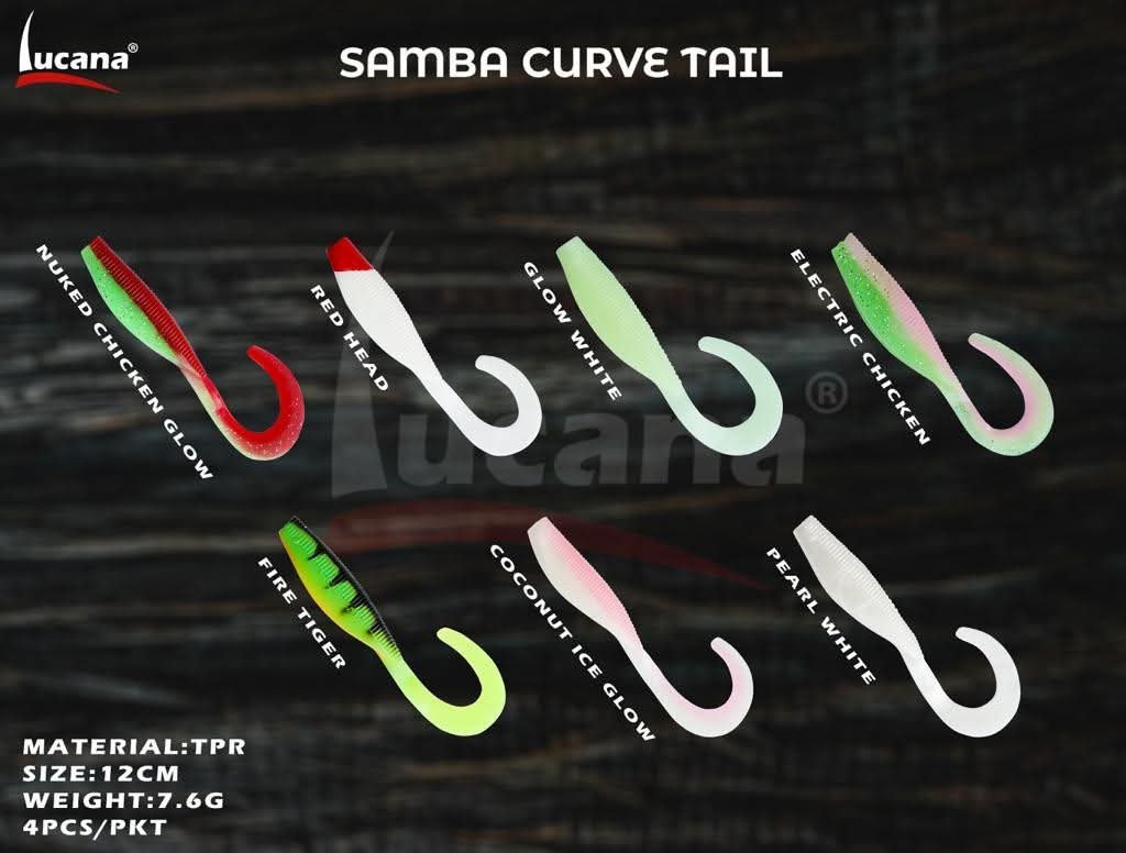SAMBA CURVE TAIL 8cm