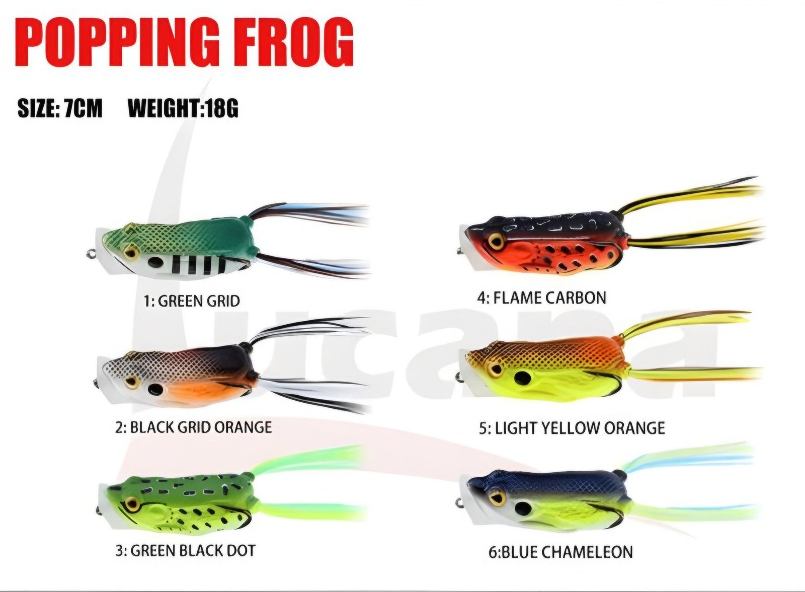 POPPING FROG 7cm 18gm